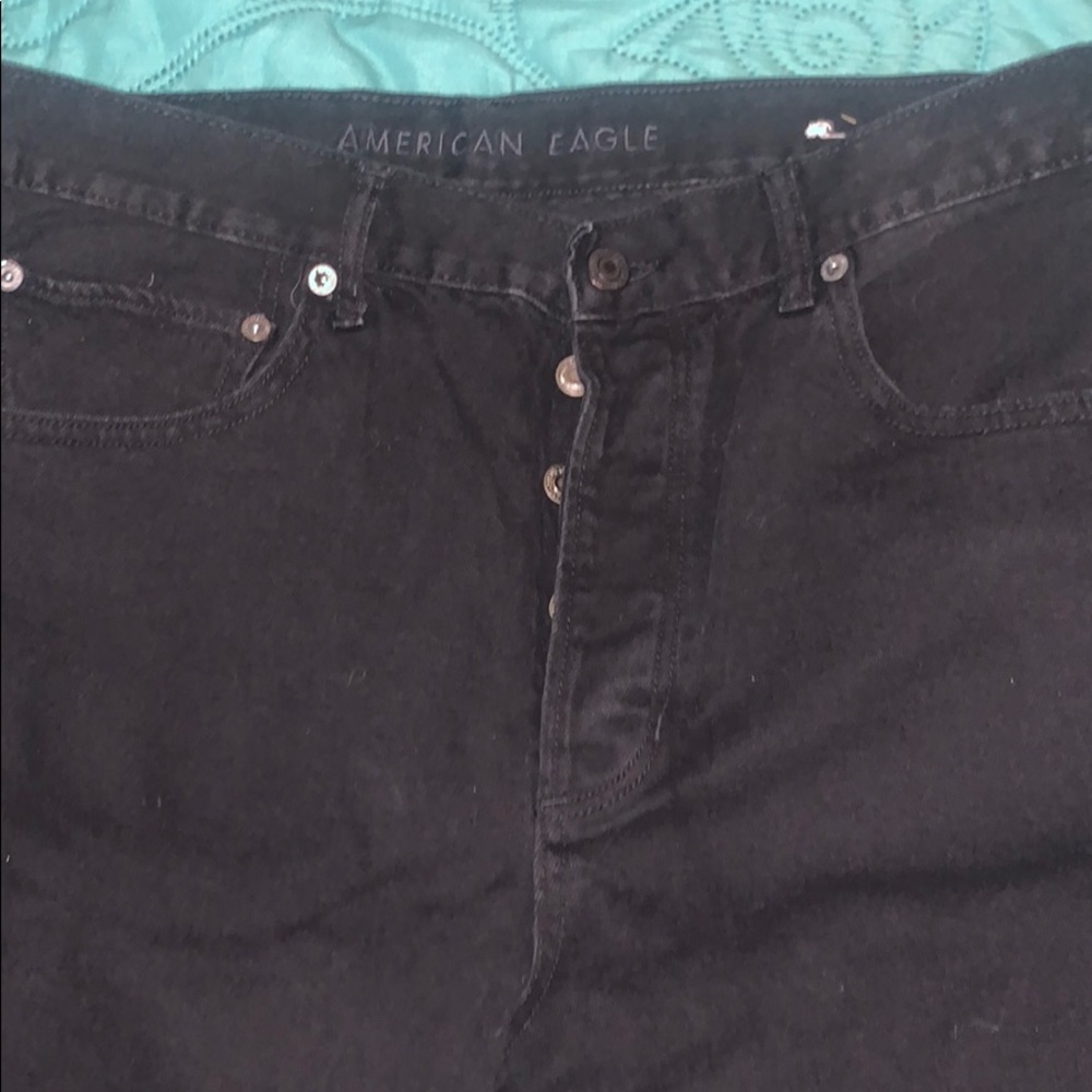 American Eagle Short Black Jeans